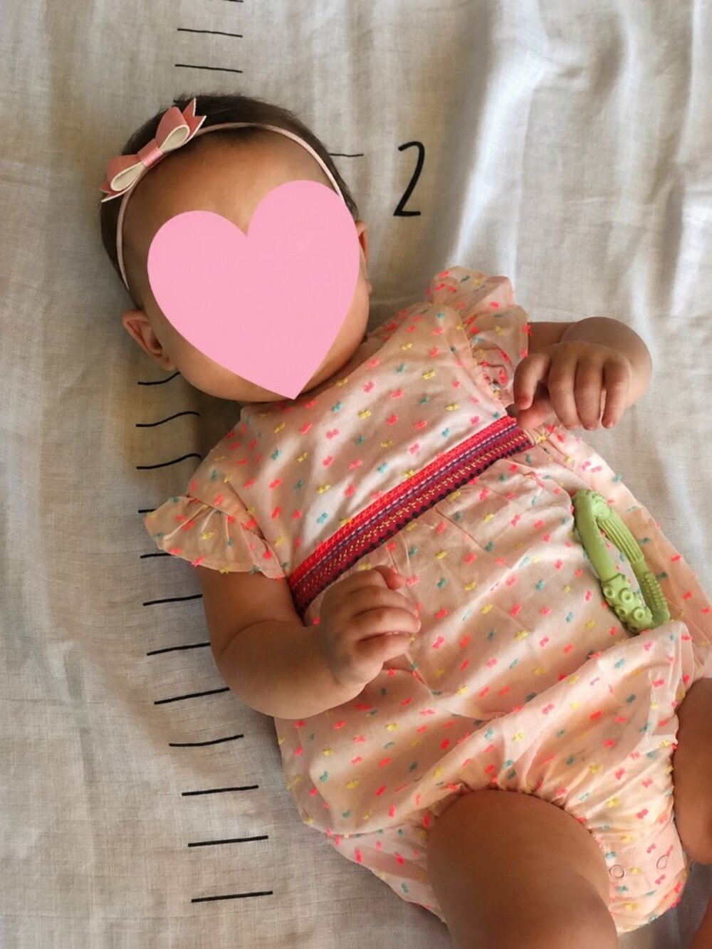 Egg by Susan Lazar Baby Bubble Romper 6M Neon Swiss Dot Pink